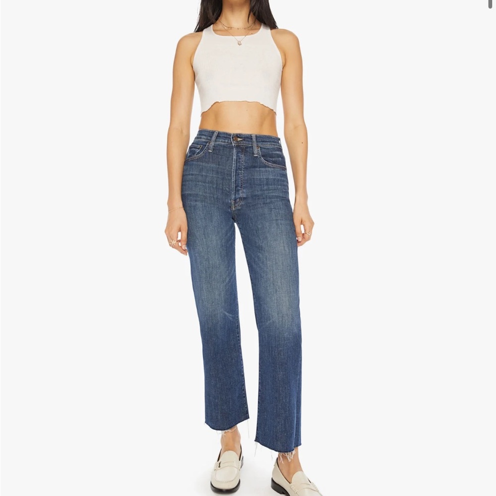 MOTHER Denim The Rambler Ankle Fray in On Duty
SOLD OUT